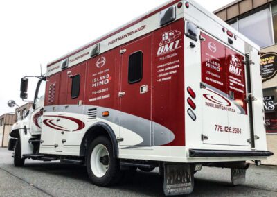 Auto Service Truck with wrap and decals